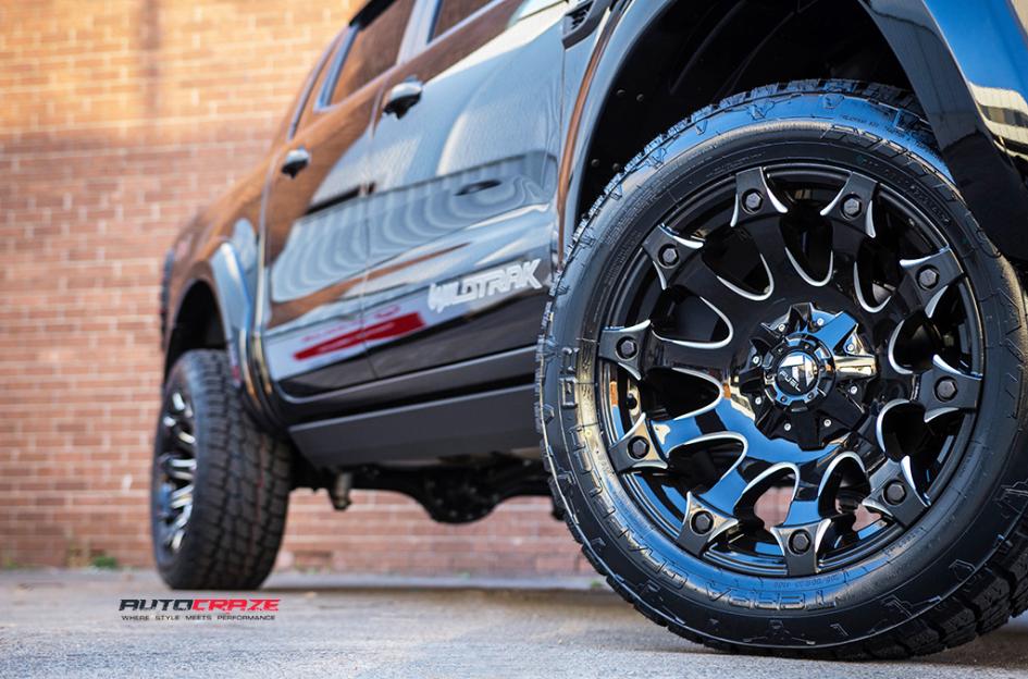 FORD RANGER BATTLE AXE GLOSS BLACK MILLED ACCENTS